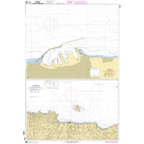 Shom C - 7536 - Abords et Ports d'Irakleion