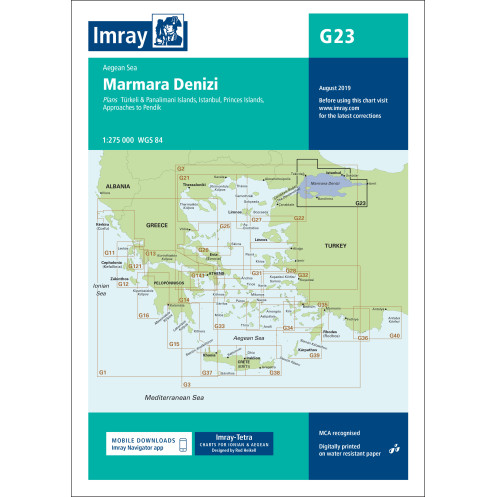 Imray - G23 - Marmara Denizi