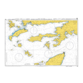 Admiralty Raster ARCS - 1055 - Rhodes Channel and Gokova Korfezi
