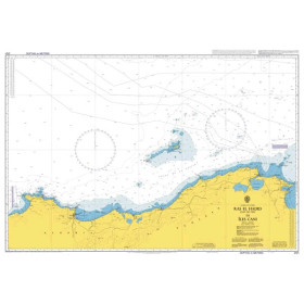 Admiralty Raster ARCS - 2121 - Cap de Fer (Ras el Hadid) to Iles Cani