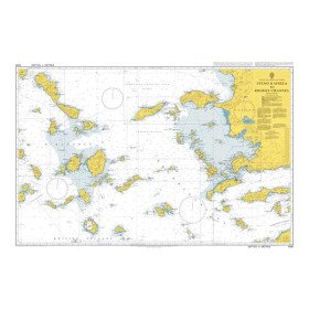 Admiralty Raster ARCS - 1095 - Steno Kafirea to Rhodes Channel