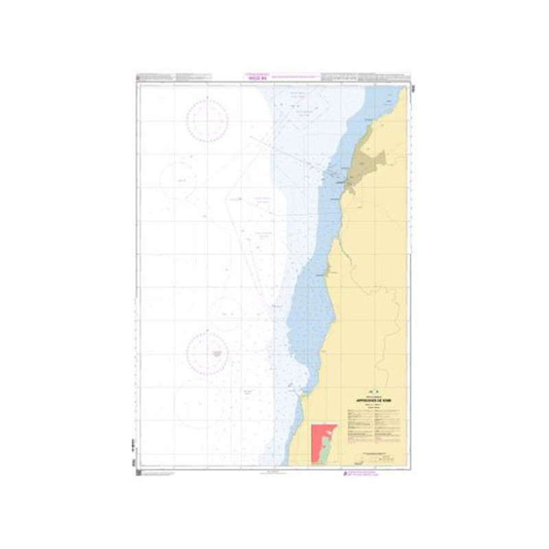 Shom C - 7832 - Approches de Kibri