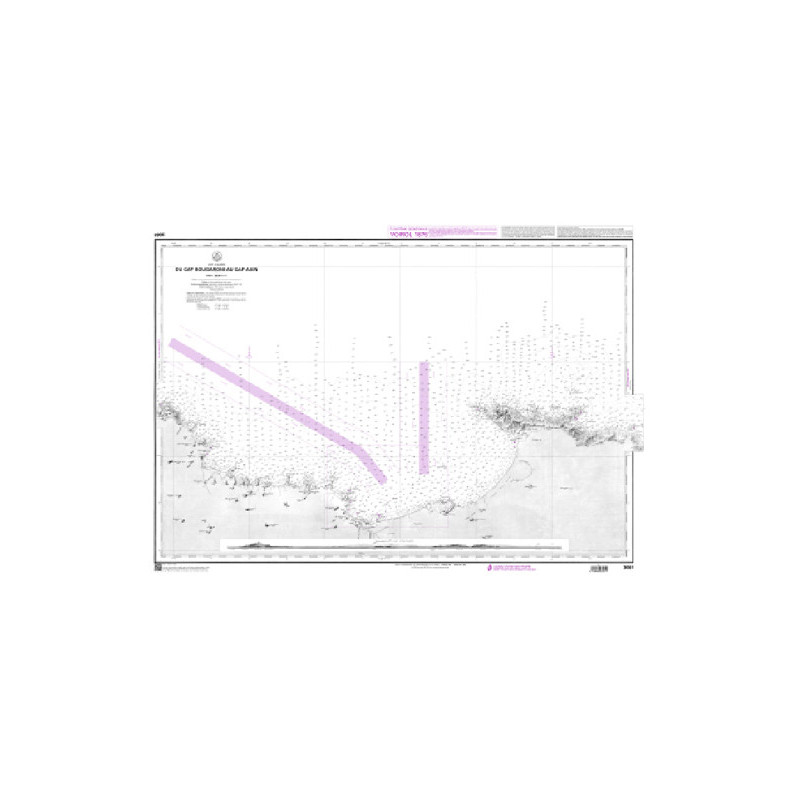 Shom C - 3061 - Du Cap Bougaroni au Cap Axin