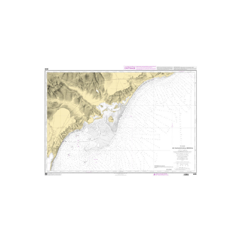 Shom C - 4239 - De Maharès à la Skhirra (Golfe de Gabès)