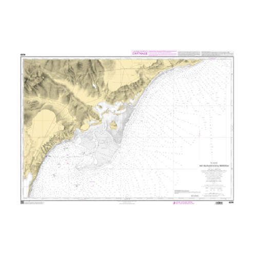 Shom C - 4239 - De Maharès à la Skhirra (Golfe de Gabès)