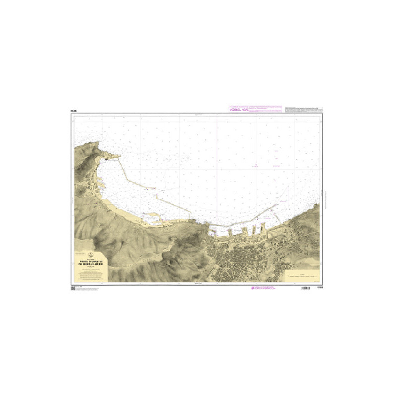Shom C - 5763 - Ports d'Oran et de Mers-el-Kébir