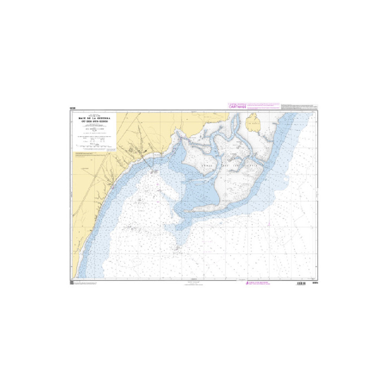 Shom C - 6325 - Baie de la Skhirra ou des Sur-Kenis