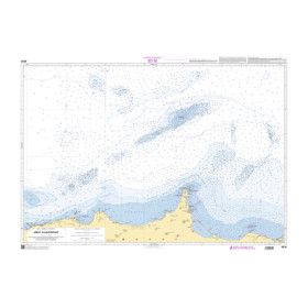 Shom C - 6570 - Mer d'Alboran, feuille Sud