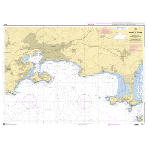 Shom C - 7091 - Abords de Toulon Shom C - 7091 - Abords de Toulon