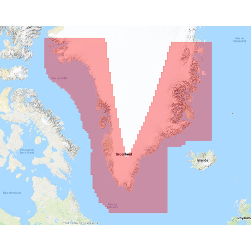 Navionics+ Regular NAEU064R Groenland - new chart