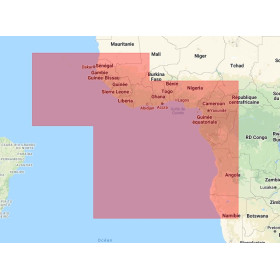 Navionics+ Regular NAAF005R Afrique, Ouest - new chart