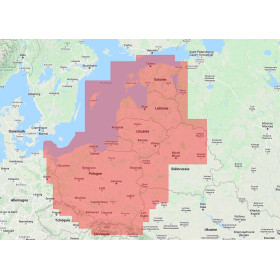 Navionics+ Regular NAEU081R Mer Baltique, Côte Est - new chart