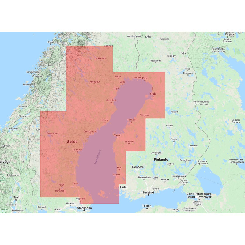 Navionics+ Regular NAEU047R Golfe de Botnie - carte neuve