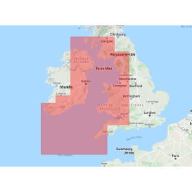 Navionics+ Regular NAEU004R Mer irlandaise - new chart