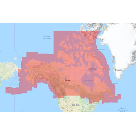Navionics+ Regular NAUS004R Canada (hors arctique), Alaska et Grands Lacs - carte neuve