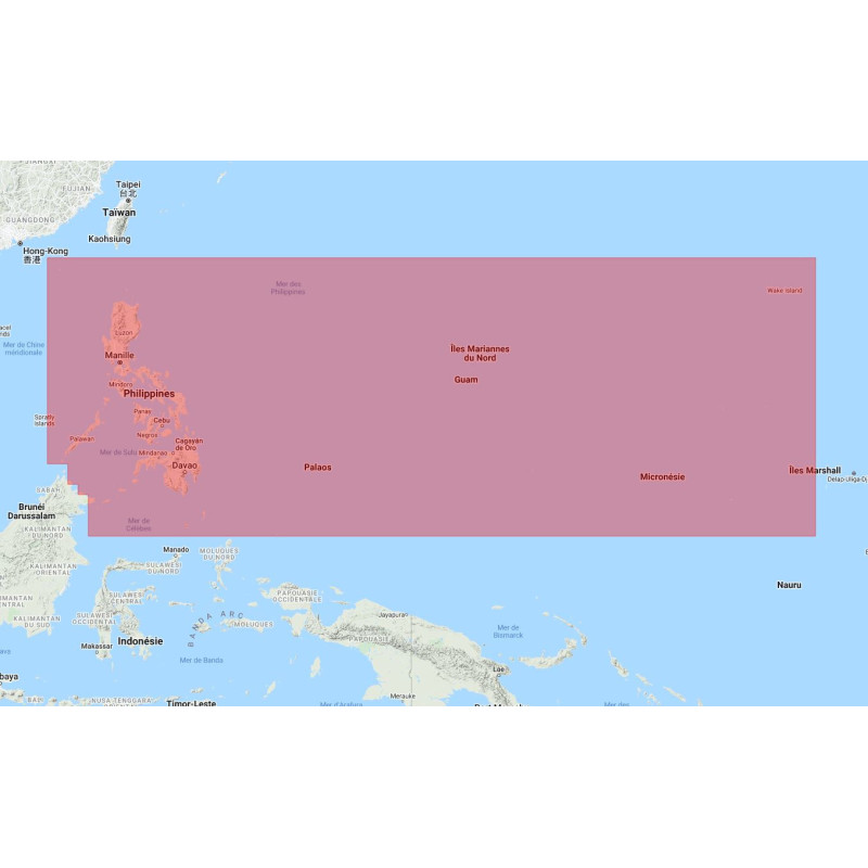 Navionics+ Regular NAAE021R Philippines - carte neuve