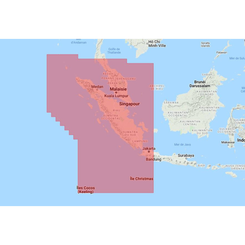 Navionics+ Regular NAAE022R Sumatra - carte neuve