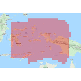 Navionics+ Regular NAAE024R Ouest de la Papouasie - Célèbes - new chart