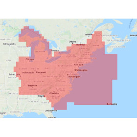 Navionics+ Regular NAUS007R Etats-Unis Est - new chart