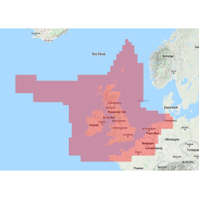 Navionics+ Large NAEU628L Royaume-Uni et Irlande - new chart