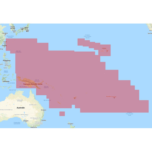 Navionics+ Large NAPC014L Pacifique - new chart