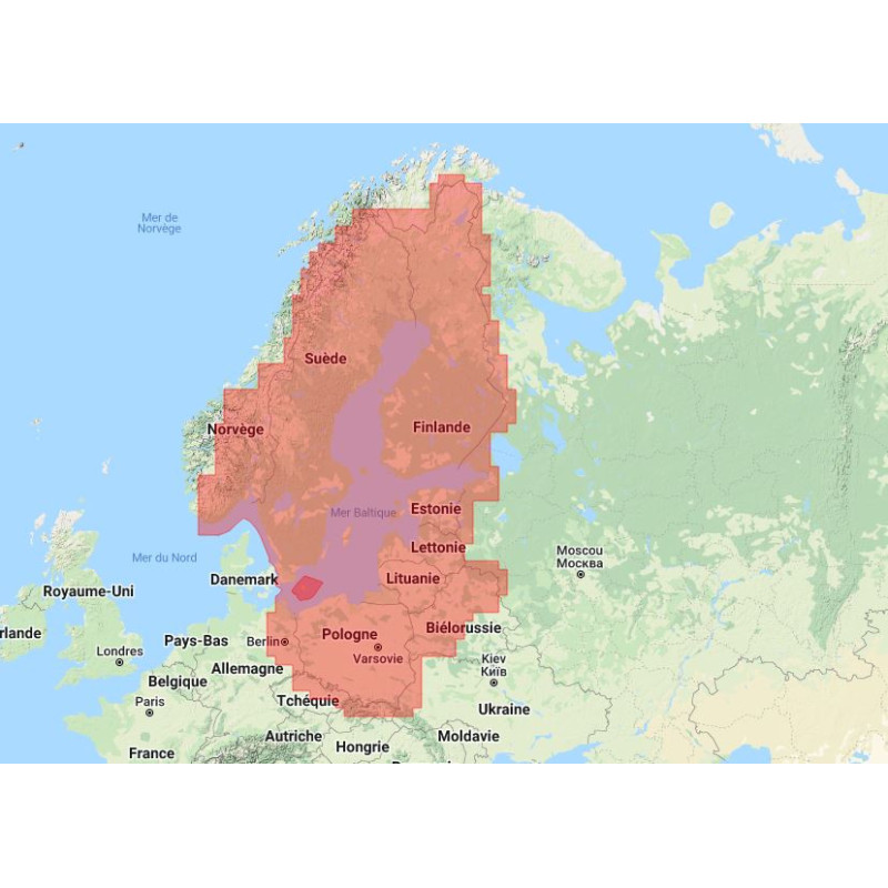 Navionics+ Large NAEU644L Baltique - new chart