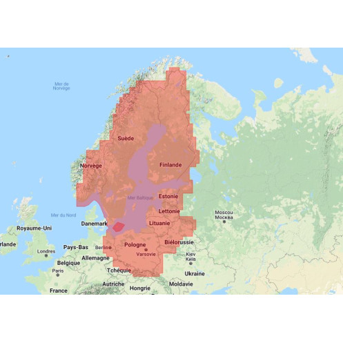 Navionics+ Large NAEU644L Baltique - new chart