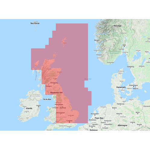 Platinium+ Regular NPEU003R Grande-Bretagne, côte nord-est - carte neuve