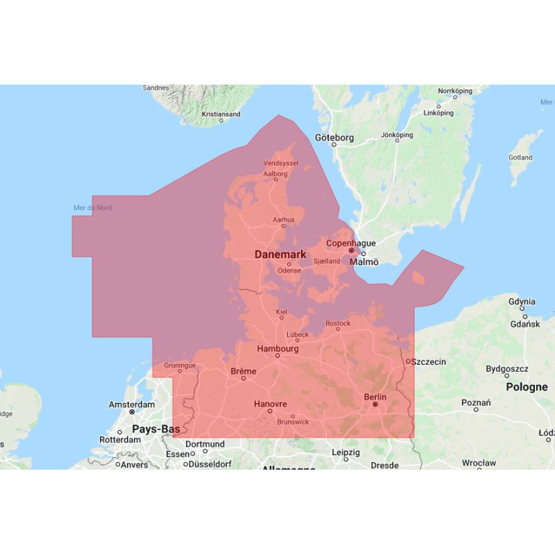Platinium+ Regular NPEU077R Danemark, Allemagne et Pologne - carte neuve