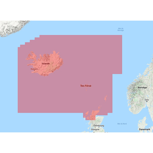 Platinium+ Regular NPEU043R Islande, Ecosse Nord - carte neuve