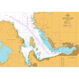 Admiralty Raster ARCS - 1624 - Approaches to Izmir including ?zmir Körfezi