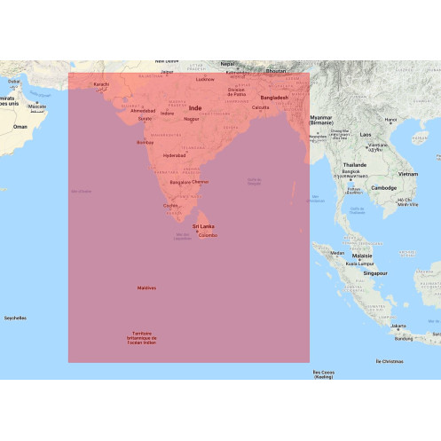 Platinium+ Regular NPAW015R Sous-continent indien - new chart