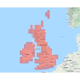 Platinium+ Regular NPEU072R Royaume-Uni et Irlande Lacs et rivières - carte neuve