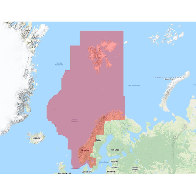 Platinium+ Large NPEU649L Norvège - new chart