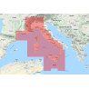 Navionics+ Regular NAEU012R Mer Méditerranée, Cen. & Ouest - mise à jour