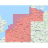 Navionics+ Regular NAEU076R Benelux & Allemagne, Ouest - mise à jour