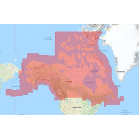 Navionics+ Regular NAUS004R Canada (hors arctique), Alaska et Grands Lacs - mise à jour