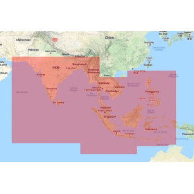 Navionics+ Large NAAE010L Océan Indien et Sud de la mer de Chine - update