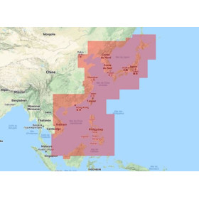 Navionics+ Large NAAE011L Chine, Corée et Japon - mise à jour