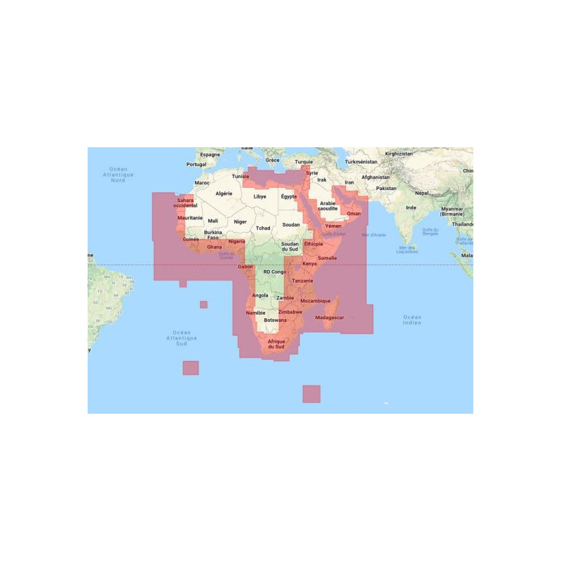 Navionics+ Large NAAF630L Afrique et Moyen-Orient - mise à jour