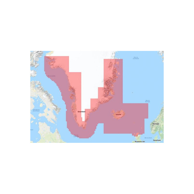 Navionics+ Large NAEU620L Groenland et Islande - update