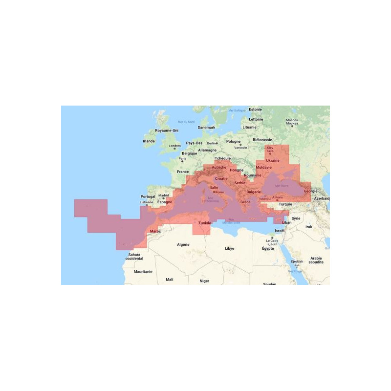 Navionics+ Large NAEU643L Méditerranée et mer Noire - mise à jour