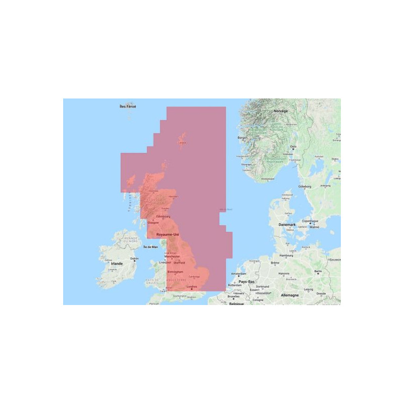 Platinium+ Regular NPEU003R Grande-Bretagne, côte nord-est - mise à jour