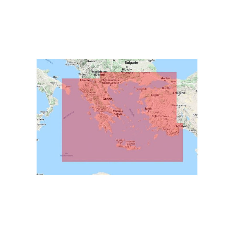 Platinium+ Regular NPEU015R Mer Egée, Mer de Marmara - mise à jour