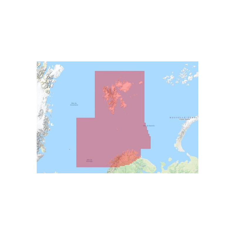 Platinium+ Regular NPEU054R Norvège, Vestfjorden à Svalbard - mise à jour