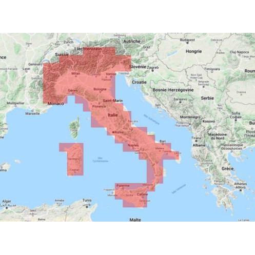 Platinium+ Regular NPEU073R Italie, Lacs & Rivières - mise à jour