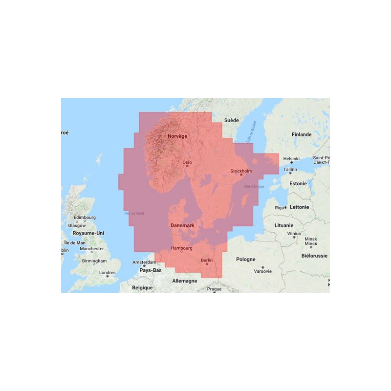 Platinium+ Large NPEU645L Sud de la Scandinavie et Nord de l'Allemagne - mise à jour
