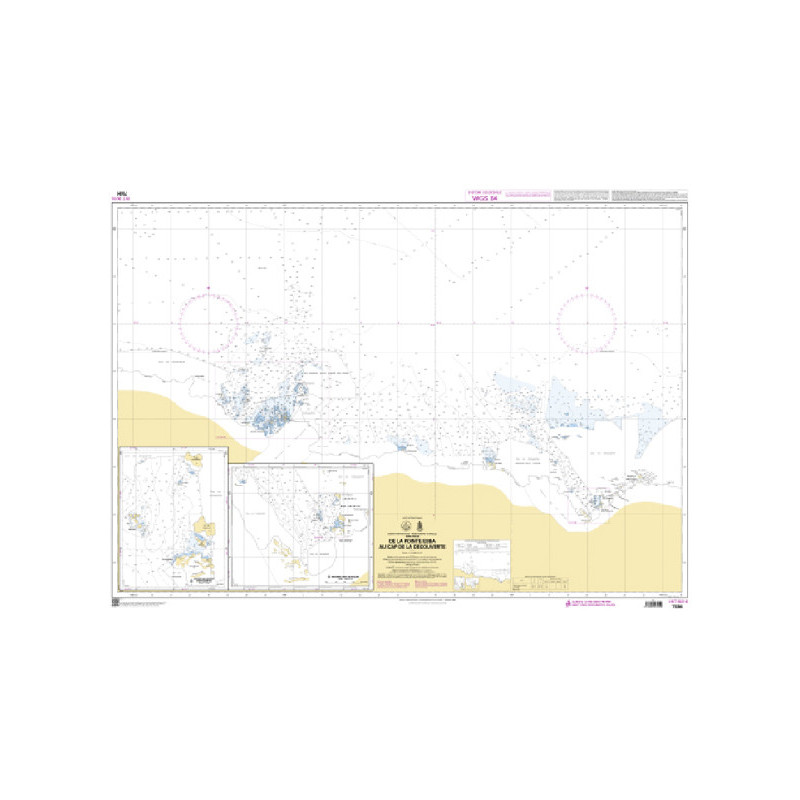 Shom C - 7594 - De la Pointe Ebba au Cap de la Découverte