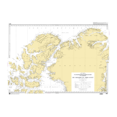 Shom C - 6013 - Du Lancaster Sound à la terre de Peary et à Nugssuak - Les passages du Nord-Ouest Shom C - 6013 - Du Lancaster Sound à la terre de Peary et à Nugssuak - Les passages du Nord-Ouest
