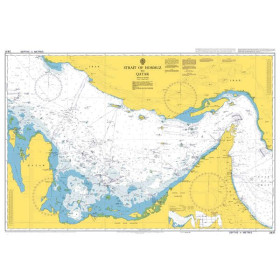 Admiralty Raster ARCS - 2837 - Strait of Hormuz to Qatar